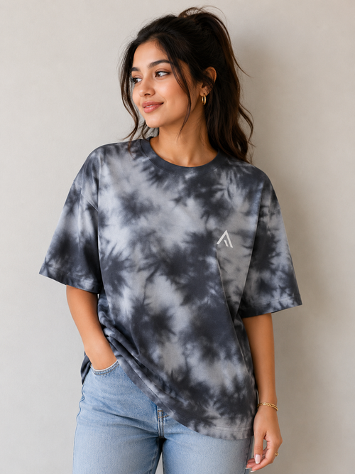 Unisex Tie Dye Oversized T-Shirt